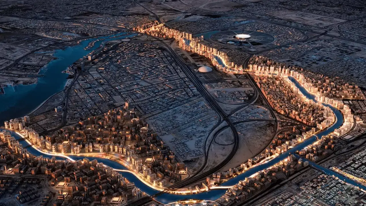 أنهار عملاقة بالسعودية.. مشاهد لفيضانات تاريخية تشق الجبال وتتفوق على طول التايمز